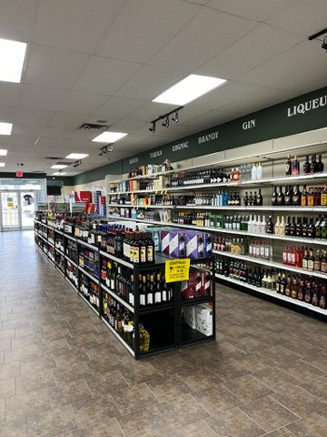 liquor store